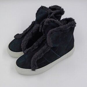 DKNY Mason Sneakers, Black, Women's Size 5